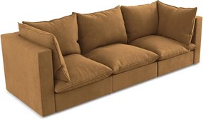 Divano color terracotta 255 cm Manao – Makamii