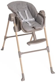 Chicco - Sedia da pranzo per bambini Polly Essential - grigio/marrone