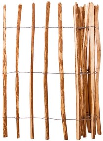 Staccionata İn Legno Di Nocciolo 120x250 Cm /