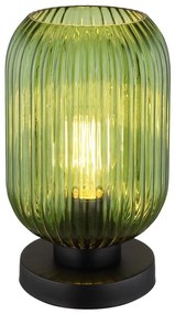 Globo 15469TG - Lampada da tavolo NORMY 1xE27/40W/230V verde
