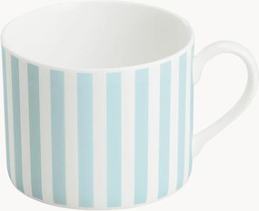 Set di 6 tazze in Fine Bone China Pastel Stripes