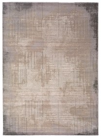 Tappeto grigio e beige , 60 x 120 cm Seti - Universal