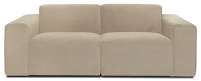 Divano in velluto a coste beige 202 cm Sting - Scandic