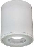 Plafoniera faretto TONDO lampada soffitto LED GU10 luce sensoriale bagno IP65 230V COLORE BIANCO SENZA LAMPADA