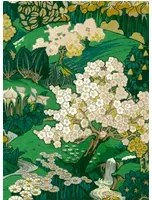 Coordonne Carta da parati Yu Garden - Emerald