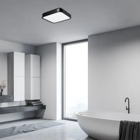 Rabalux 71256 - Plafoniera LED da bagno SAMIRA LED/48W/230V IP44 nero
