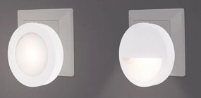 Rabalux 2283 - Lampada notturna LED con sensore PUMPKIN LED/0,5W/230V diametro 65 mm