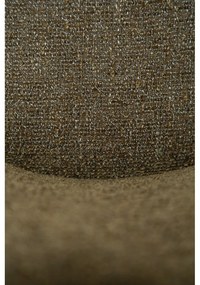 Sgabello da bar color kaki imbottito (altezza della seduta 67,5 cm) Glam – DAN-FORM Denmark