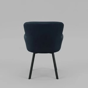 Sedia da pranzo AMELIA nero