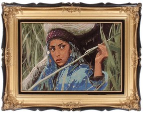 Tabriz Tappeto persiano 110x80 (Iran) Annodato A Mano