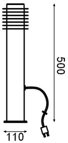 Ledvance - Lampada LED da esterno RONDO LED/4W/12V IP44