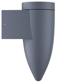 Applique da Parete a Cono per esterni IP65 GU10 - Grigia