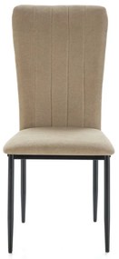 Set di sedie da pranzo kaki 4 pz Holly - Marckeric