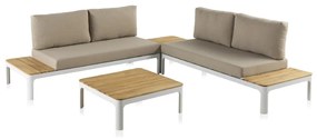 Set di mobili da giardino con tavolo Valentina - Geese