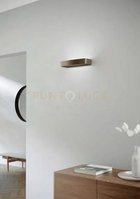 Aki applique a parete piccola bronzo opaco 4000k 1733lm 11w l.22,3c...