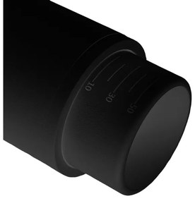 Faretto per sistema a binario MICA 1xGU10/25W/230V Monofase nero