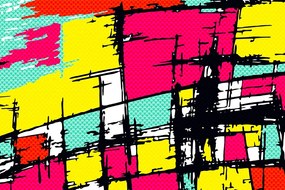 Carta da parati – Giovane pop-art