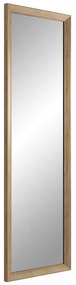 Specchio da parete con cornice marrone , 47 x 147 cm Paris - Styler