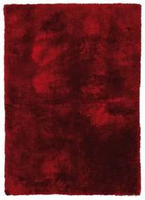 Tappeto Shaggy coccole natale rosso, L 220 x L 150 cm