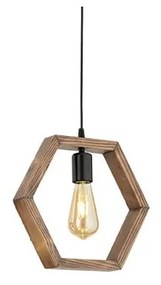 Lampada a sospensione in legno di carpino Geometrik Sparky - Opviq lights