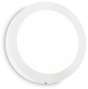 Plafoniera Contemporanea Universal Acciaio Bianco Led Integrato 36W 4000K Ip20