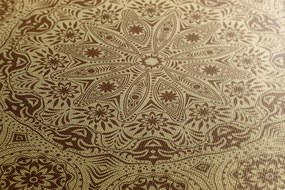 Stampa su tela – Mandala ornamentale con pizzo