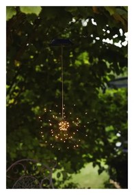 Lampada a sospensione solare a LED per esterni con LED bianchi, altezza 50 cm Firework - Star Trading