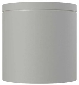 Applique da soffitto IP54 GU10 in Alluminio e Vetro - Grigia Colore del corpo Grigio