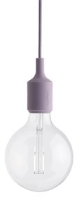 Muuto - E27 Lampada a Sospensione Dusty Lilac Muuto