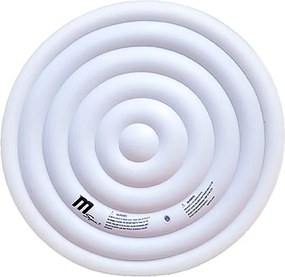 Copertura Galleggiante Gonfiabile per Vasca Idromassaggio Rotonda 6 Persone Bianca...