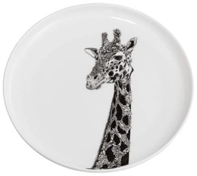 Piatto in porcellana bianca Marini Ferlazzo Giraffe, ø 20 cm - Maxwell &amp; Williams