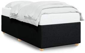 Giroletto Senza Materasso Nero 90x190 Cm İn Tessuto /