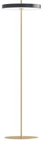 Lampada da terra dimmerabile a LED antracite con paralume in metallo (altezza 151 cm) Asteria Floor - UMAGE