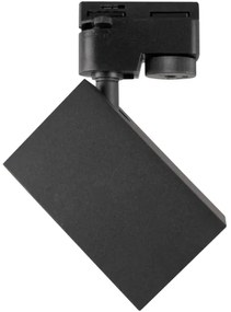 Faretto per sistema a binario SQUARE 1xGU10/10W/230V nero