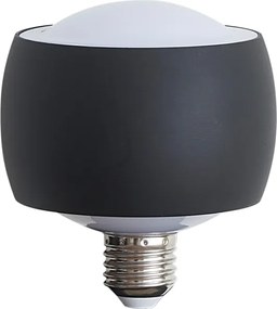 Lampadina decorativa LED E27 nera 6W 370 lm 3000K