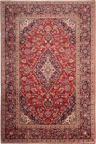 Kashan Tappeto persiano 300 x 200 Rosso (Iran) Annodato A Mano