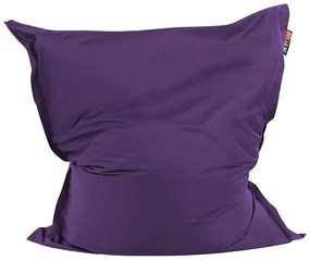 Poltrona sacco impermeabile nylon viola 140 x 180 cm FUZZY Beliani