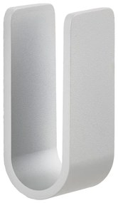 Gancio da parete grigio chiaro in metallo Ume – Zone