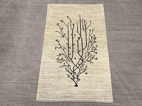 Gabbeh Tappeto persiano 130 x 80 Beige (Iran) Annodato A Mano