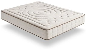 Materasso bifacciale in schiuma dura/media/termoregolatore 200x200 cm Cashmere Premier - Moonia