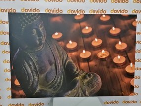 Quadro su tela – Buddha pieno di armonia