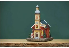 Decorazione natalizia LED LED/3xAA chiesa