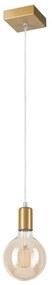 Lampadario a sospensione con filo ASTRID 1xE27/60W/230V oro