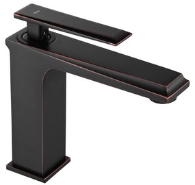 Rubinetto da lavabo Rea Romano Old Black Low