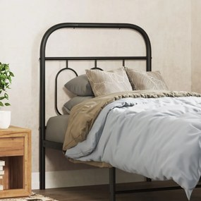 Testiera İn Metallo Nero 75 Cm /