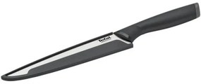 Tefal - Coltello da intaglio in acciaio inox COMFORT 20 cm cromo/nero