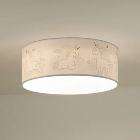 Duolla - Lampada LED da soffitto per bambini CORTINA LED/26W/230V Ø40cm 4000K