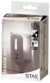Luce notturna a LED bianca con sensore di movimento - Star Trading