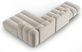 Divano angolare beige ad angolo destro Lupine - Micadoni Home