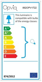 Lampada a sospensione nera Tel Chain - Opviq lights